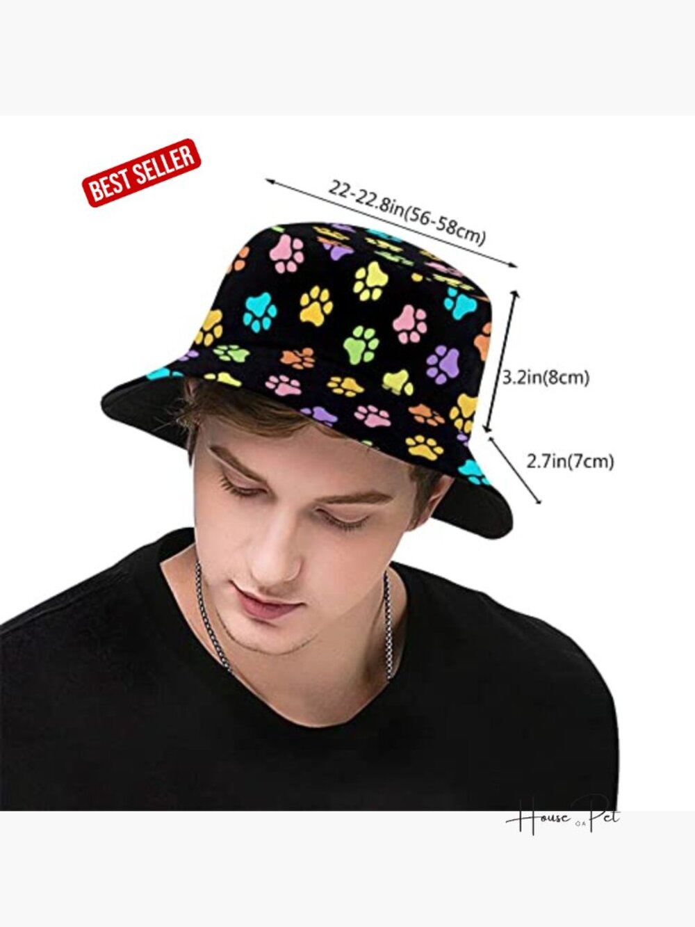 Bucket Hat Women Men Packable Sun Protection Outdoor Travel Fishing - Picture 3 of 6